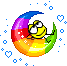 rainbow moon Slack emoji