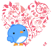 bird heart Slack emoji