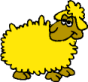 yellow sheep Slack emoji