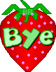 bye strawberry Slack emoji
