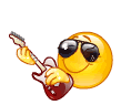 electric guitar Slack emoji