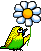 bird flower Slack emoji
