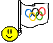 olympic flag Slack emoji