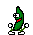 dancing cucumber Slack emoji