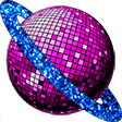disco planet Slack emoji