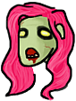 zombie lady Slack emoji