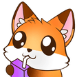 fox sip Slack emoji