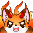 evil fox Slack emoji