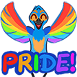 pride bird Slack emoji