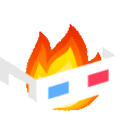 fire 3d Slack emoji