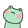 frog leave Slack emoji