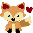 fox love Slack emoji