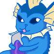 vaporeon sip Slack emoji
