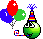 party balloons Slack emoji