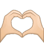 heart hands Slack emoji