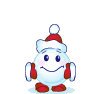 excited snowball Slack emoji