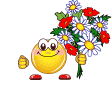 flowers spotlight Slack emoji