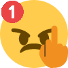 fuck you ping Slack emoji