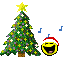 xmas tree singing Slack emoji