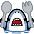 hungry shark Slack emoji