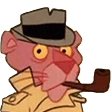 pink panther Slack emoji