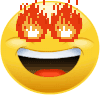 fire eyes Slack emoji