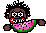 eat watermelon Slack emoji