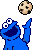 stoned cookie monster Slack emoji