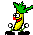 bananadance clown Slack emoji