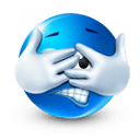 afraid Slack emoji