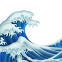 water wave Slack emoji