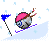 downhill ski Slack emoji