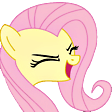 fluttershy yay Slack emoji