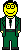 man winking Slack emoji