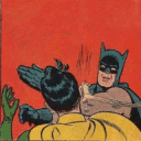 batman slap Slack emoji