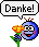 danke flower Slack emoji