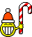 candy cane Slack emoji