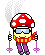 mushroom ski Slack emoji