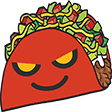 evil taco Slack emoji