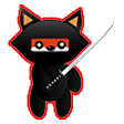 ninja fox Slack emoji