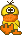 walking duck Slack emoji