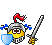 knight female Slack emoji