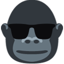 cool gorilla Slack emoji