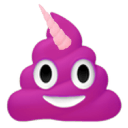 unicorn poop Slack emoji