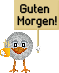 good morning bird Slack emoji