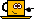 mug pointing Slack emoji