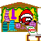 xmas booth knitting Slack emoji