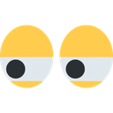 eyes hmm Slack emoji