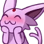 espeon happy Slack emoji