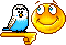 bird on arm Slack emoji